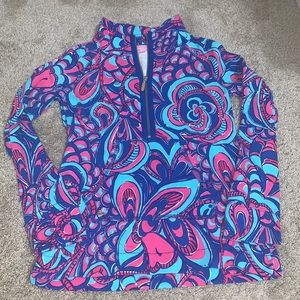 Lilly Pulitzer pullover. Worn few times. XS